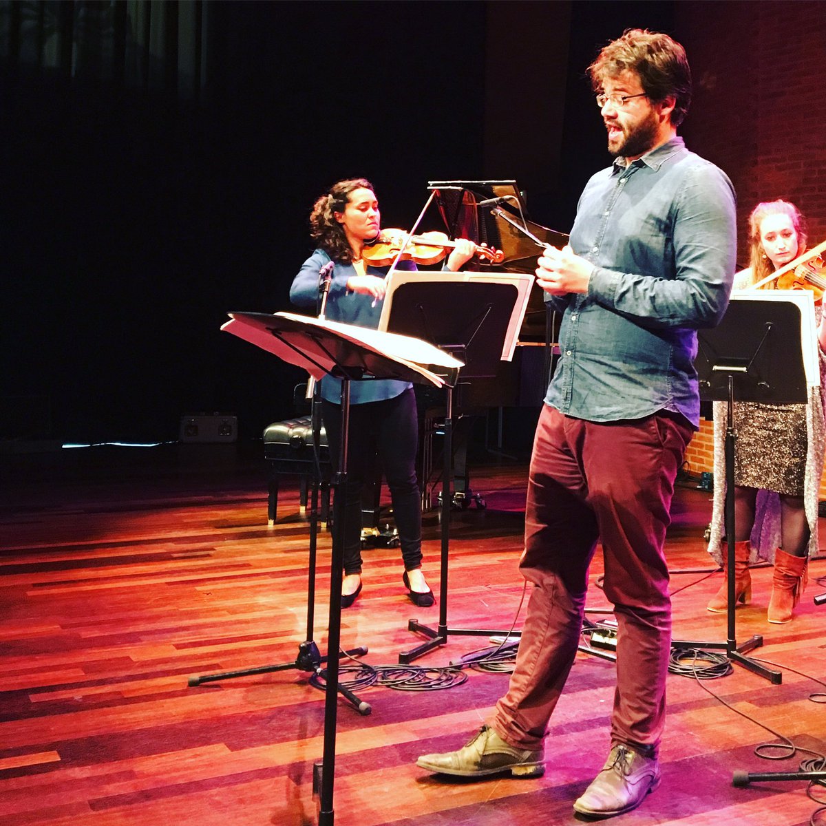 cissika's tweet image. Leuk optreden van Oerknal tijdens Classical:NEXT @OerknalMusic @deDoelen #classicalnext #lunchwiththeresidents