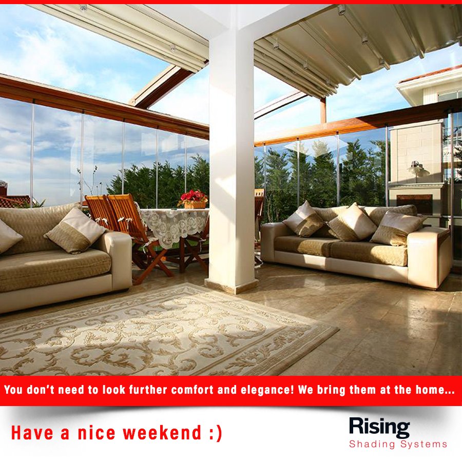 risingoutdoor's tweet photo. Have a nice weekend :)
#RISINGShadingSystems #Tunisia #Carthage #Exhibition #RetractablePergolas #Awnings https://t.co/m29PIyUPVX