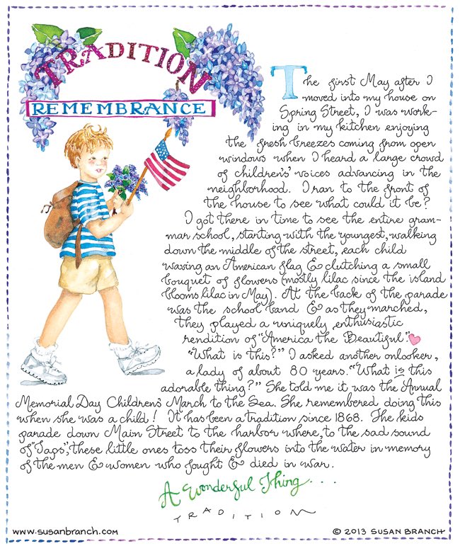FarmGirlGeorgie's tweet photo. Memorial Day Weekend!This @dearsusanbranch picture brings to mind importance of traditions.  #remember #honor 🎶🇺🇸 ❤️ https://t.co/DyxT2GRY12