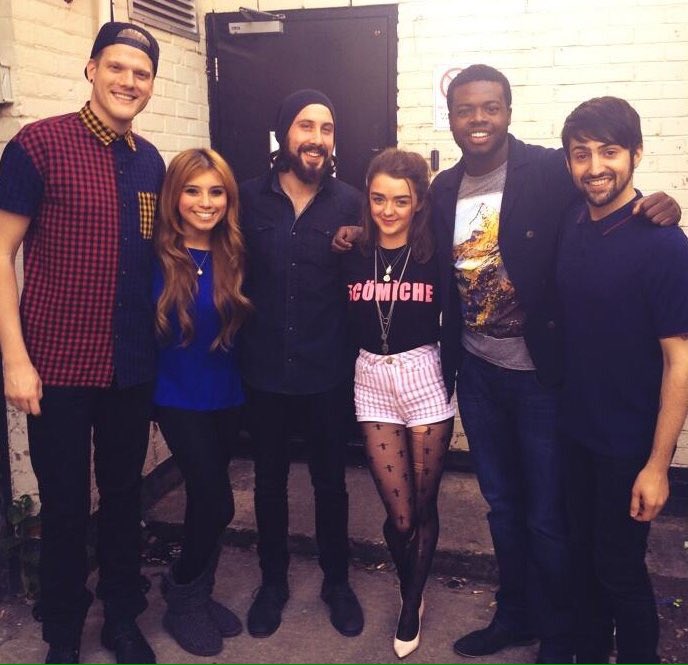 pentatonix and maisie williams