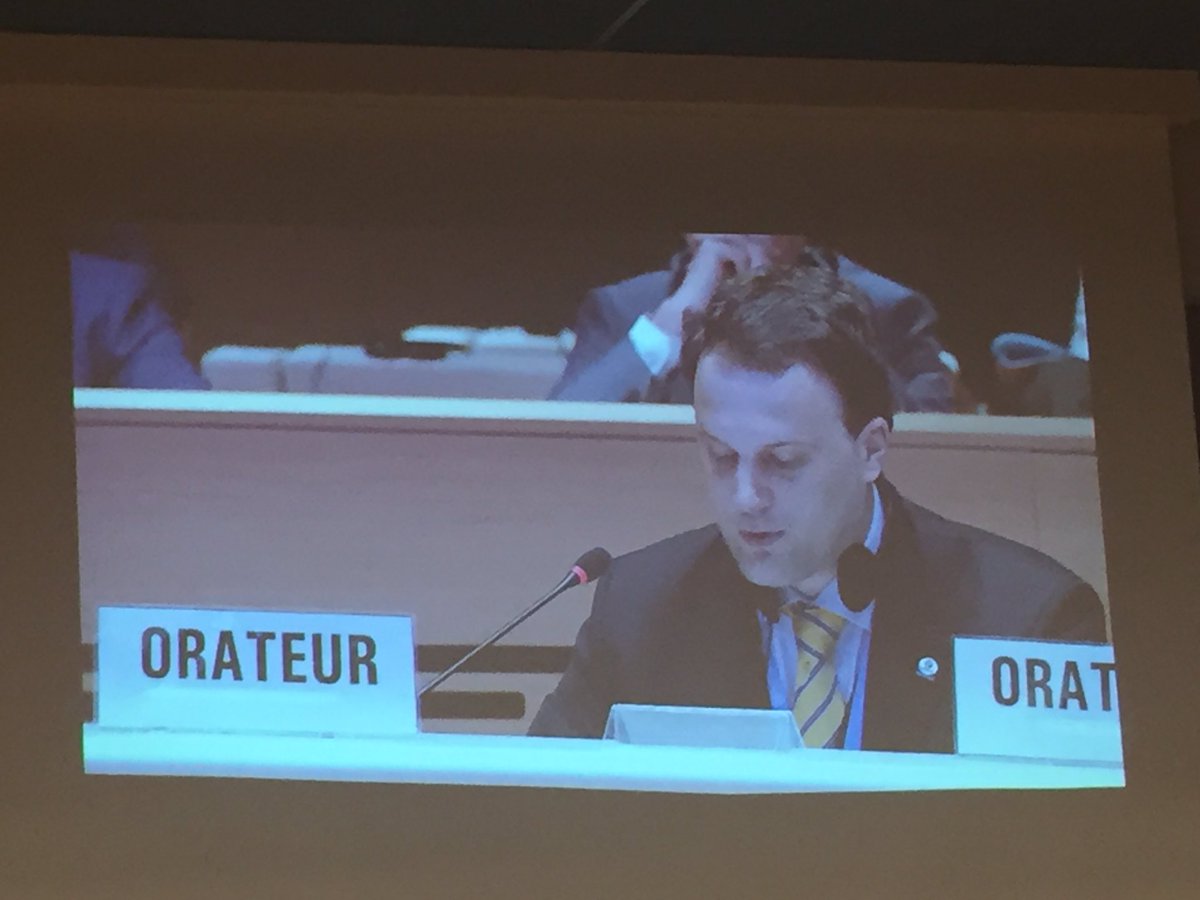 elizabeth_wiley's tweet photo. .@WHPA1 calls for urgent action to address alarming trend of violence against #healthworkers #WHA69 @GHWAlliance https://t.co/T8GkhPlP5c