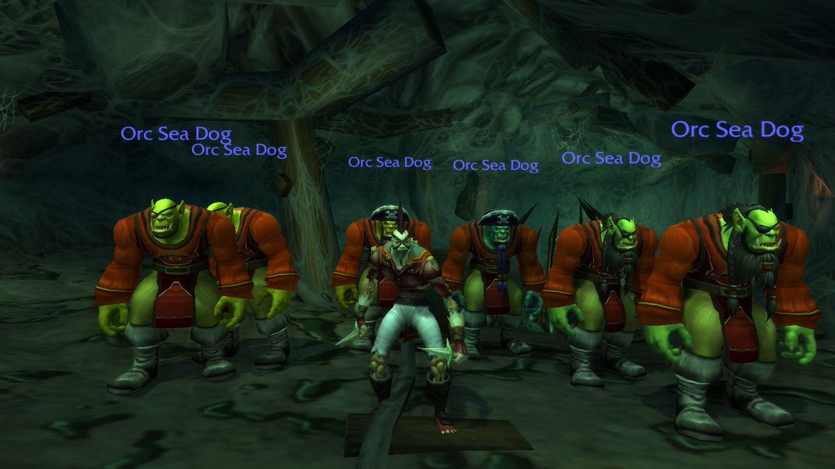 SlavicVarg's tweet photo. You came to the wrong #dungeon madafaka! #Warcraft! #wow #blizzrd #undead #orc #pirate #spider #rogue https://t.co/IN7YXSgu6g