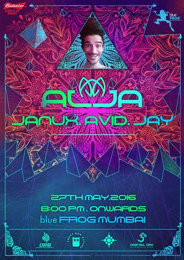 #Mumbai, are your ready to get #psy-high? Tonight, the party starts 8pm onwards! @ajjalive <a href="/DjJanux/">Jehan Johar</a> #AVID, #JAY