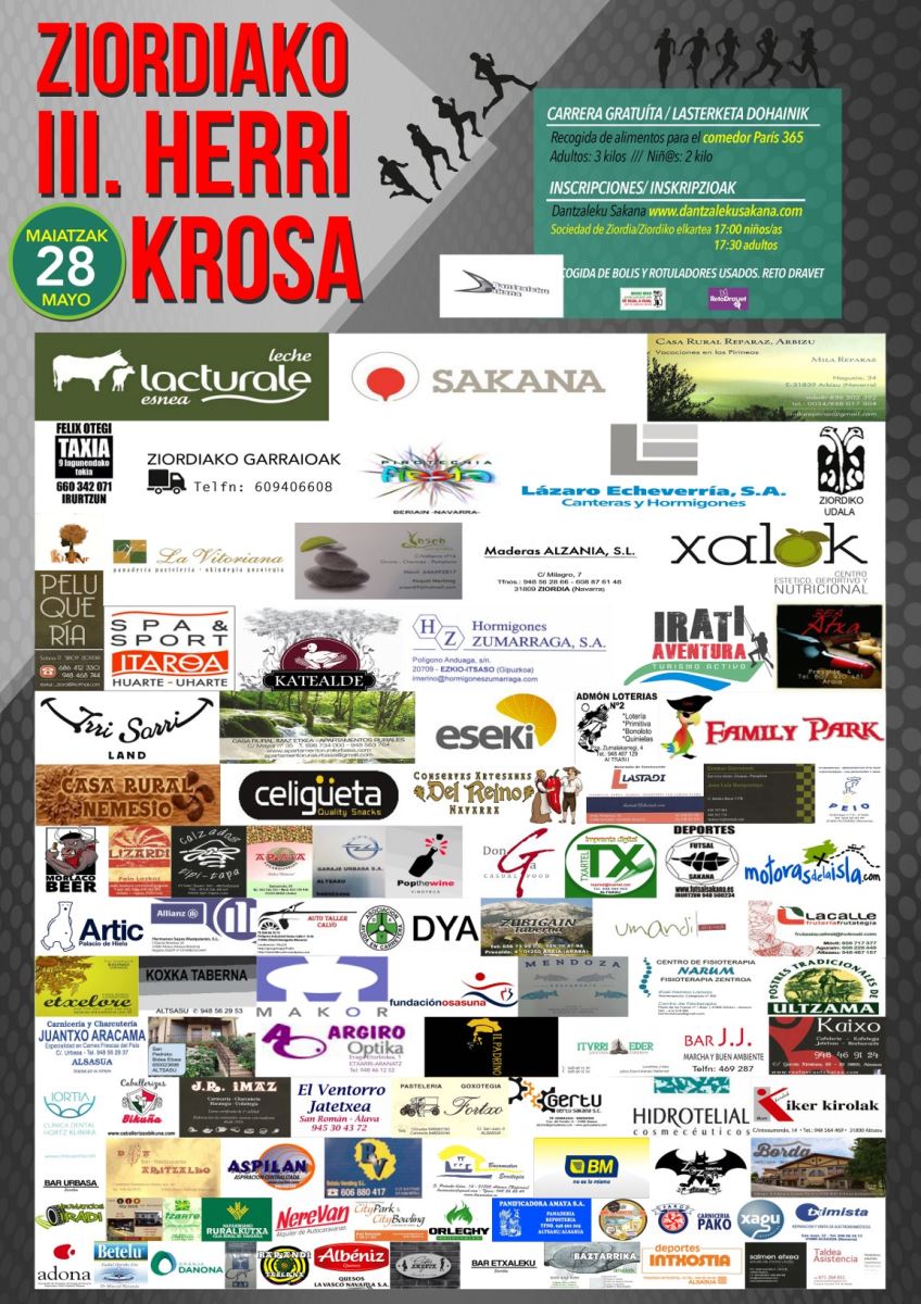 BIHAR / MAÑANA... III. ZIORDIAKO HERRI KROSA ➡ lasterketak.eus/ziordiako-herr… #lasterketak <a href="/dantzalekusaka/">DANTZALEKU SAKANA</a> <a href="/DNRunning/">DNRunning</a>