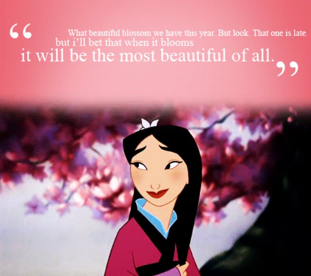 alicia_k89's tweet photo. This is my favourite quote!! #Mulan #Quotes #Meaning https://t.co/W5M6mkjRHI
