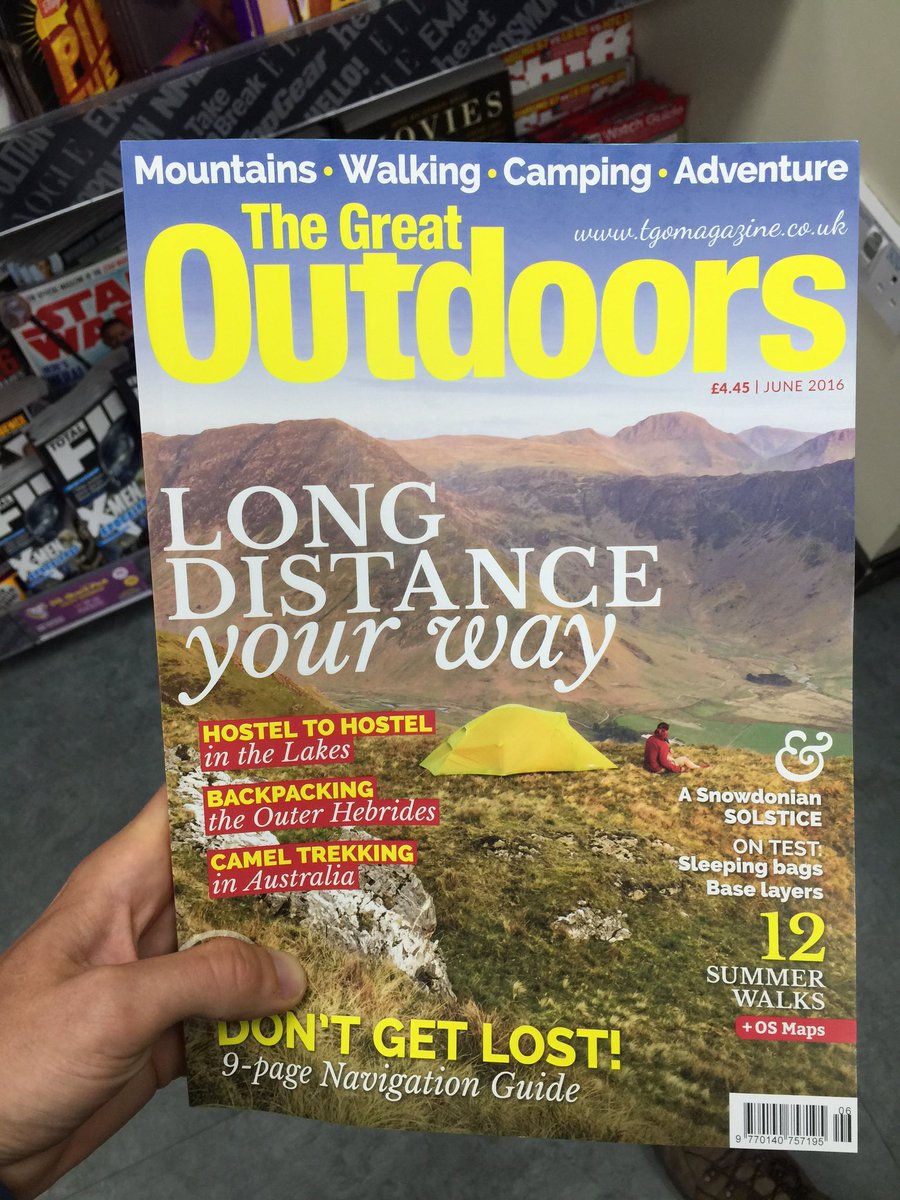 WillWalksWales's tweet photo. Good to get down from the hills and see new issue in shops - my write up on my Mynydd Llangynidr hike inside https://t.co/Drz45QEuKr