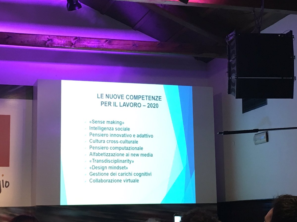 Le nuove #competenze per il lavoro - 2020 @AIDPlive #aidp2016 #Bari