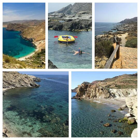 Freedom_2_B_Me's tweet photo. Costa Almeria #Beaches
#Spain 
Resort beaches, naturist beaches, natural beaches, isolated coves, hidden bays https://t.co/q2EekZn9GI