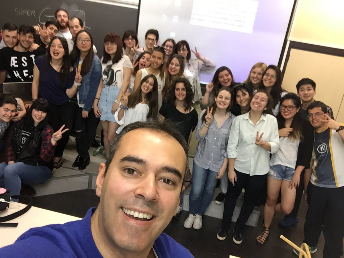 menasergio's tweet photo. Fin de fiesta en #ucmcromatismo !! Ha sido un placer. https://t.co/RZDcE6P80o