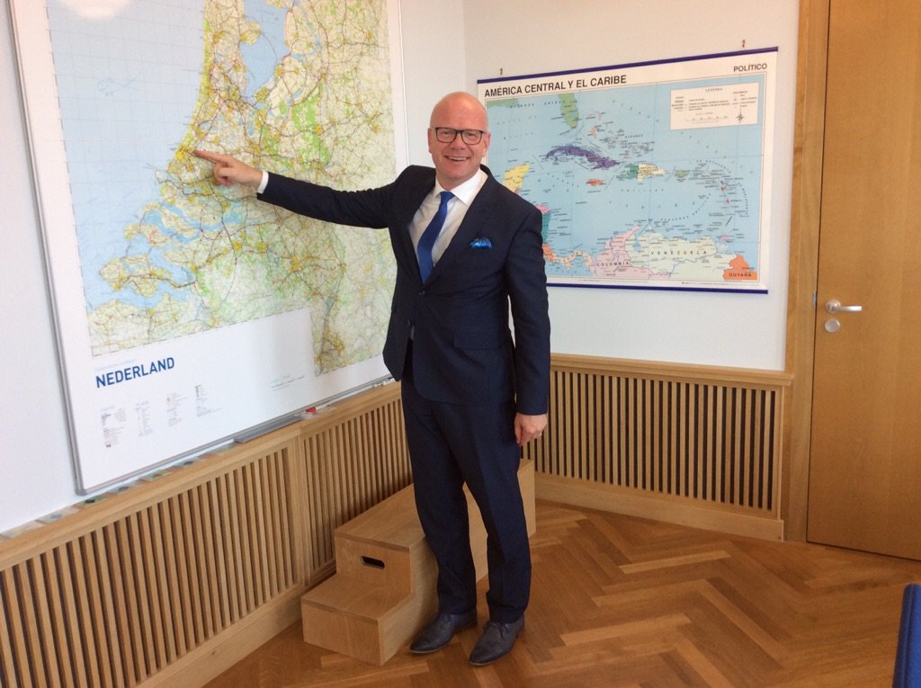 De heer Klaas Tigelaar is de nieuwe burgemeester van Leidschendam-Voorburg. Gefeliciteerd!