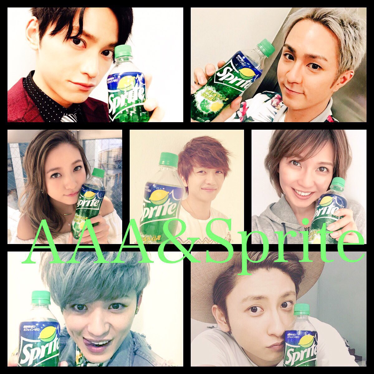 DaikiAAA1121's tweet photo. はい。全員集合！！！
#AAA 
#Sprite https://t.co/KwpmSqkr0p