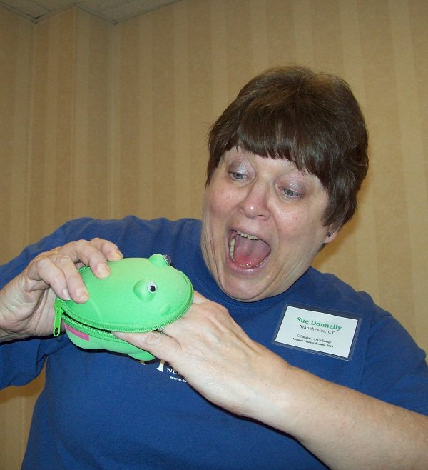 KQRadio's tweet photo. It's frog season! Dave suffered his first #frogattack of the season last night! Careful out there! :P https://t.co/CfyHJmJ83r