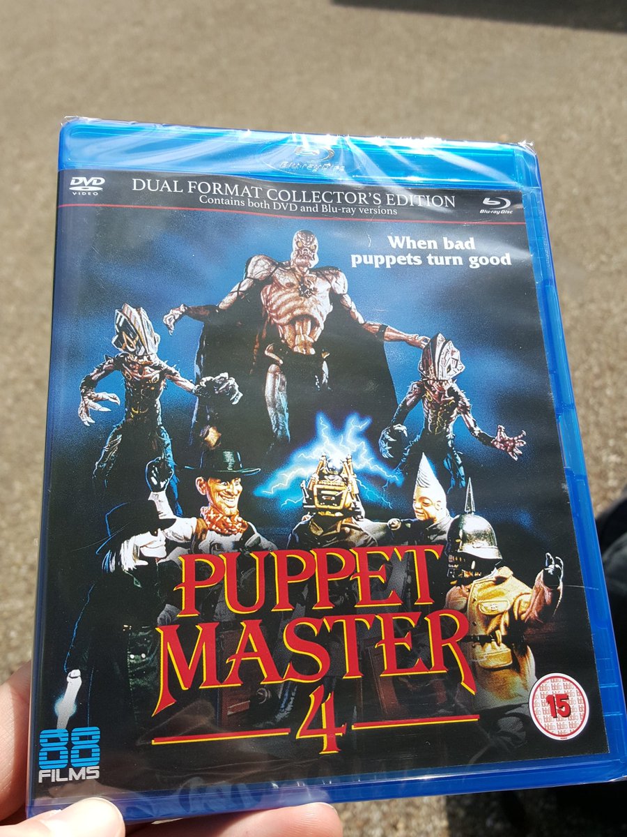 88_Films's tweet image. #puppetmaster4 now in the office. 88films.co.uk #fullmoon