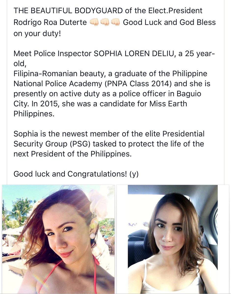 PAUMAJOfficial's tweet photo. Natawa ako sa comment ng isa, totoo daw pala si Glen Corpuz! Hot policewoman in PDigong's PSG 👮🏻👸🏻@dprincessmaja https://t.co/xSEBWNpl0H
