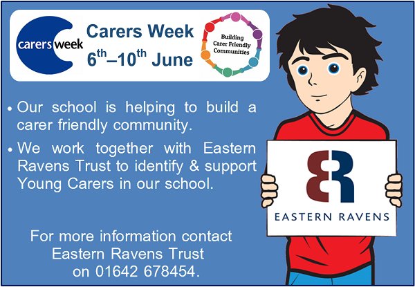National Carers Week is June 6th  - 10th. This year’s theme is building Carer friendly communities. <a href="/EasternRavens/">Eastern Ravens Trust</a>