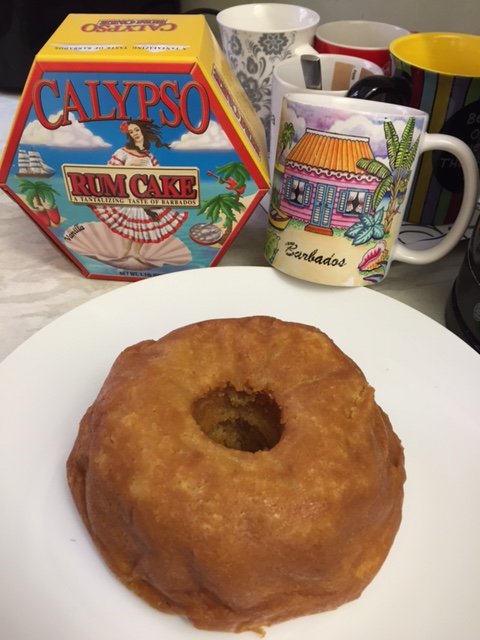 freestyleukcom's tweet photo. Celebrating the BH weekend early with Barbados Rum Cake and coffee for team #Freestyleuk today. #FridayFeeling https://t.co/hfZryWmWJv