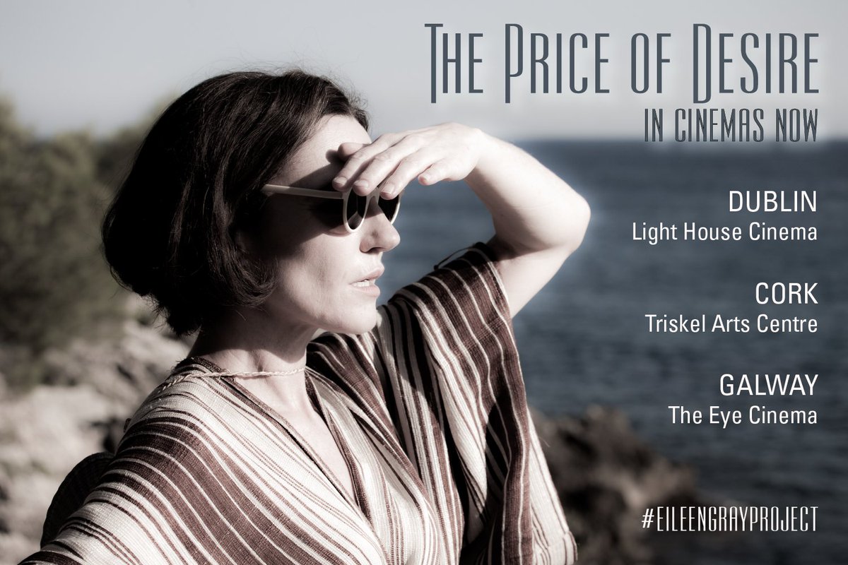 PriceofDesire_'s tweet photo. #ThePriceofDesire opens in Irish cinemas today. Tickets: https://t.co/nLy46aKquy #EileenGray https://t.co/F7OtvGPp8C