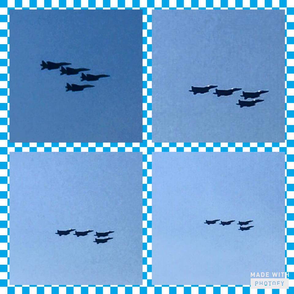 BigChiefAK's tweet photo. You guys have to watch NASCAR on Sunday, my cousin inlaw is doing the flyby . #RedneckProud https://t.co/1stRBknQnJ