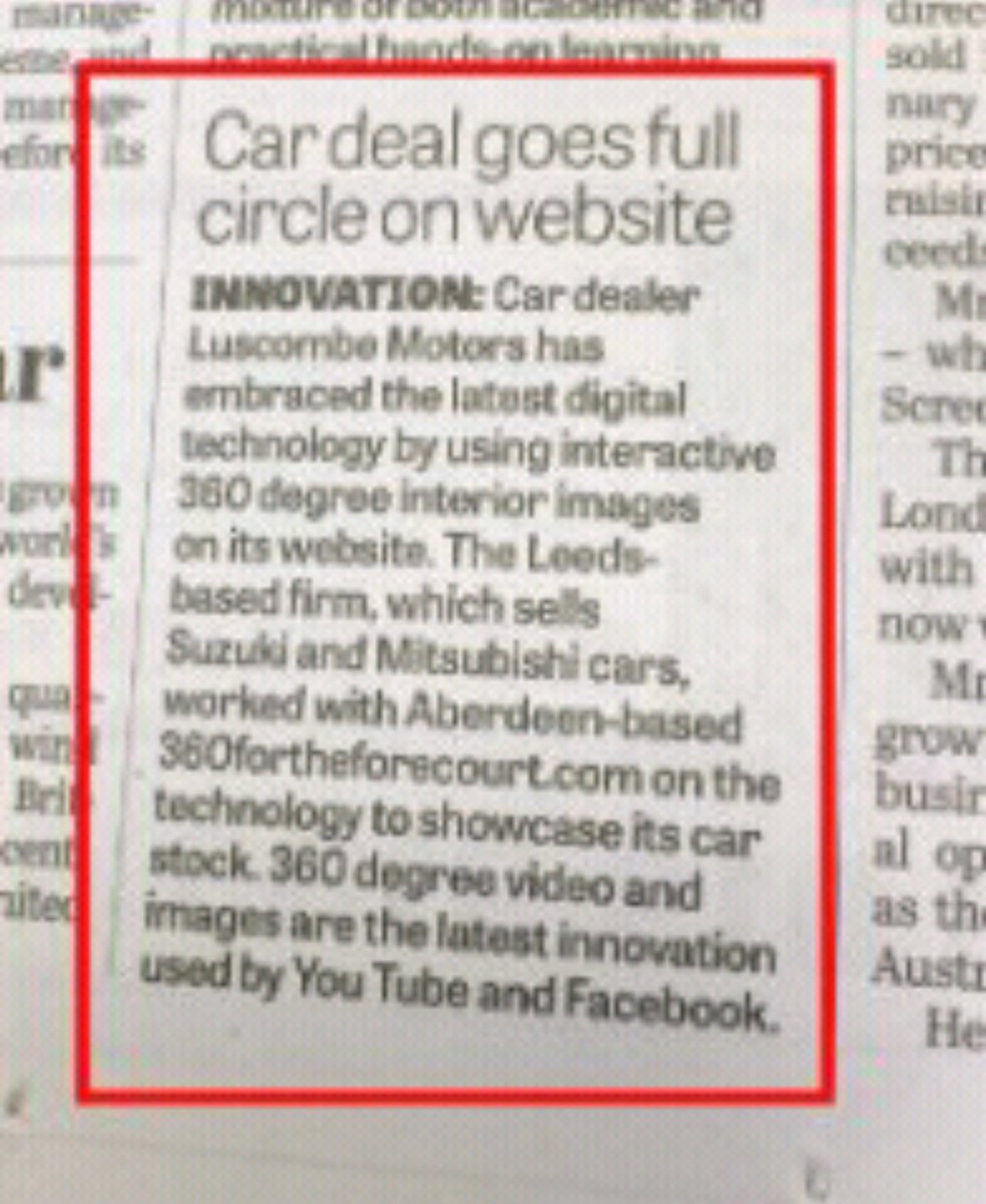 We're in the Yorkshire Post! Great to see Aberdeen mentioned for digital innovation. #aberdeennews