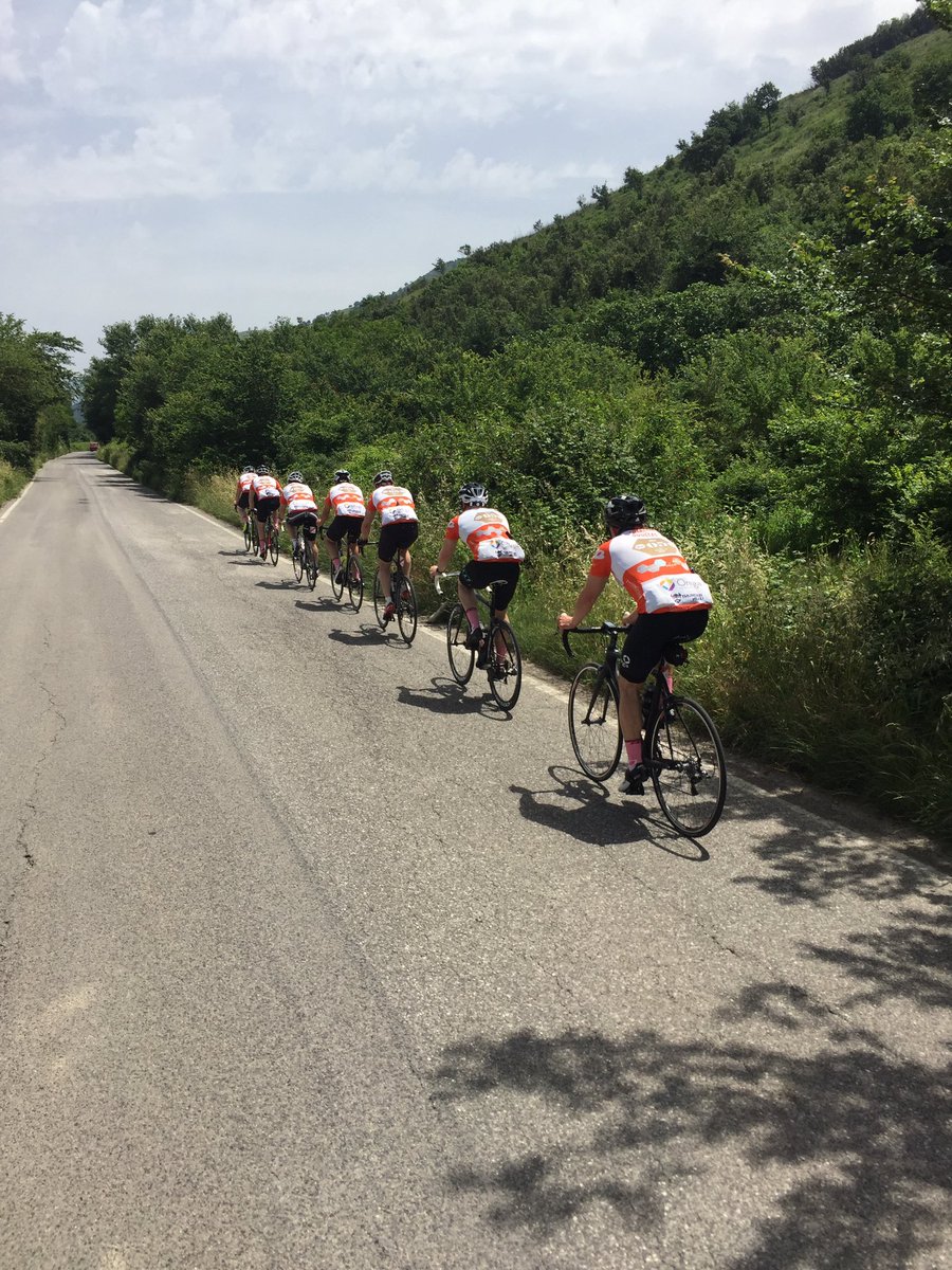 #sockdoping with #teamorega on the <a href="/1moreChild/">1moreChild</a> charity ride with <a href="/Ride25World/">Ride25</a> on route from Rome to Bari