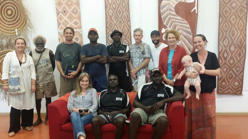 Wrapping up a great visit with MCA and Art Gallery of SA. #aboriginal #indigenous #art #maningrida #arnhemland