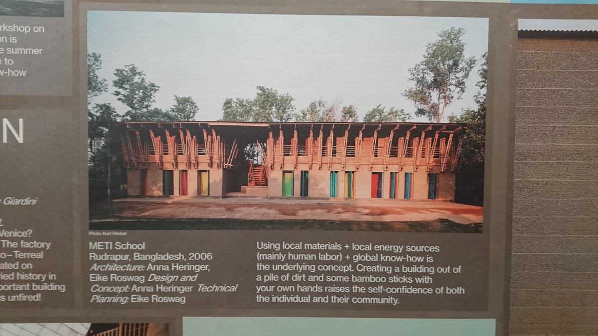 LowCarbon_City's tweet photo. Rammed earth is very interesting low carbon building material.
#CircularMaterial
#BiennaleArchitettura2016 https://t.co/dHkyLTH8rK