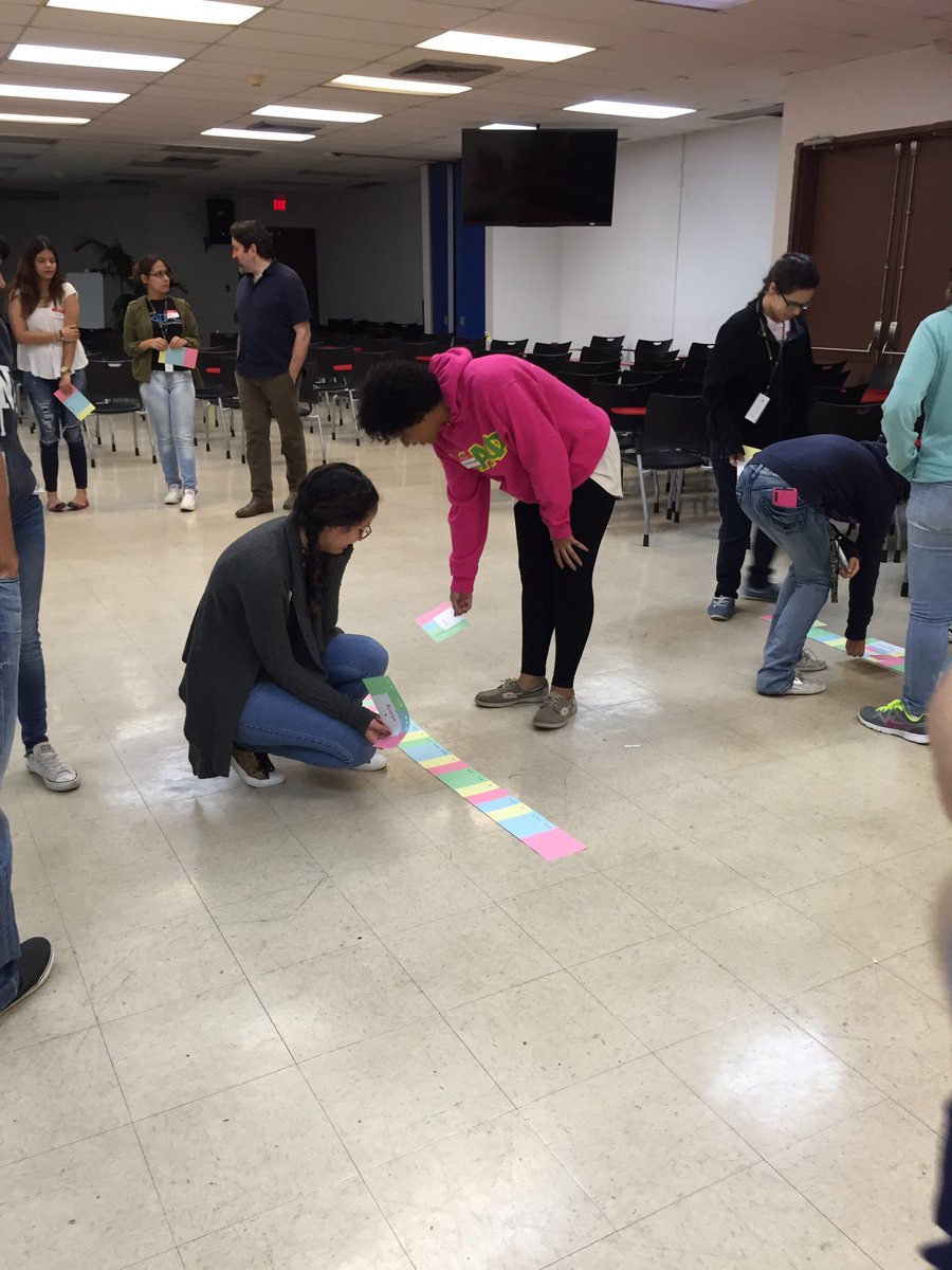 DFB2017's tweet photo. What better way to learn about transcription factors than to be one? Thanks @sbarolo! #science #DFB2016 #biology https://t.co/bth2Plt2G6
