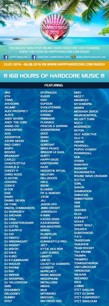 EdgeCoreProject's tweet image. Ey, people! I&apos;ll go to participate on this macroevent with a Early Terror set ¡¡stay tuned!! #terrorcore #hardcore