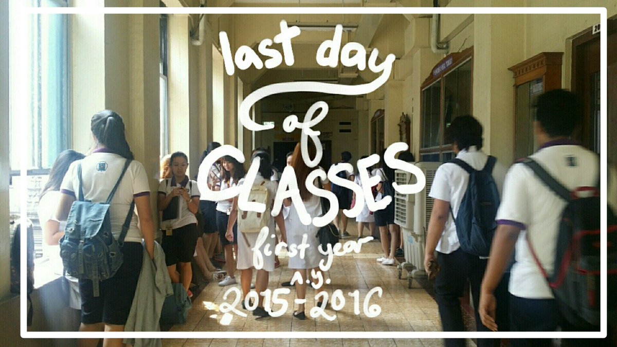 goodboyjpg's tweet photo. LAST DAY OF CLASSES!!
#NoWayButUp #Freshie #GoUSTe #MyFirstYearAtUST https://t.co/VJNeTv9RvQ