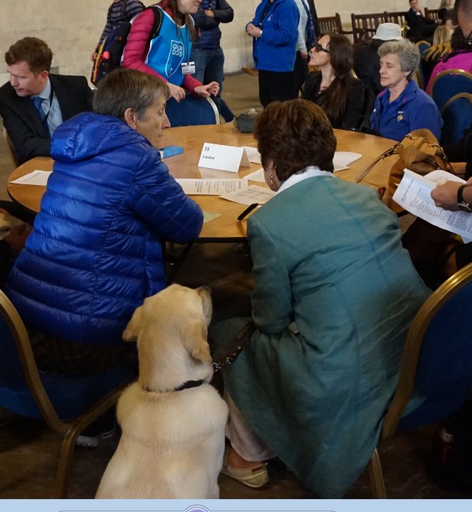 gdcampaigns's tweet photo. After #dogsatpollingstations, could #dogsinmeetings take off? #AccessAllAreas #FridayFun https://t.co/Hcg6Ckyzxl