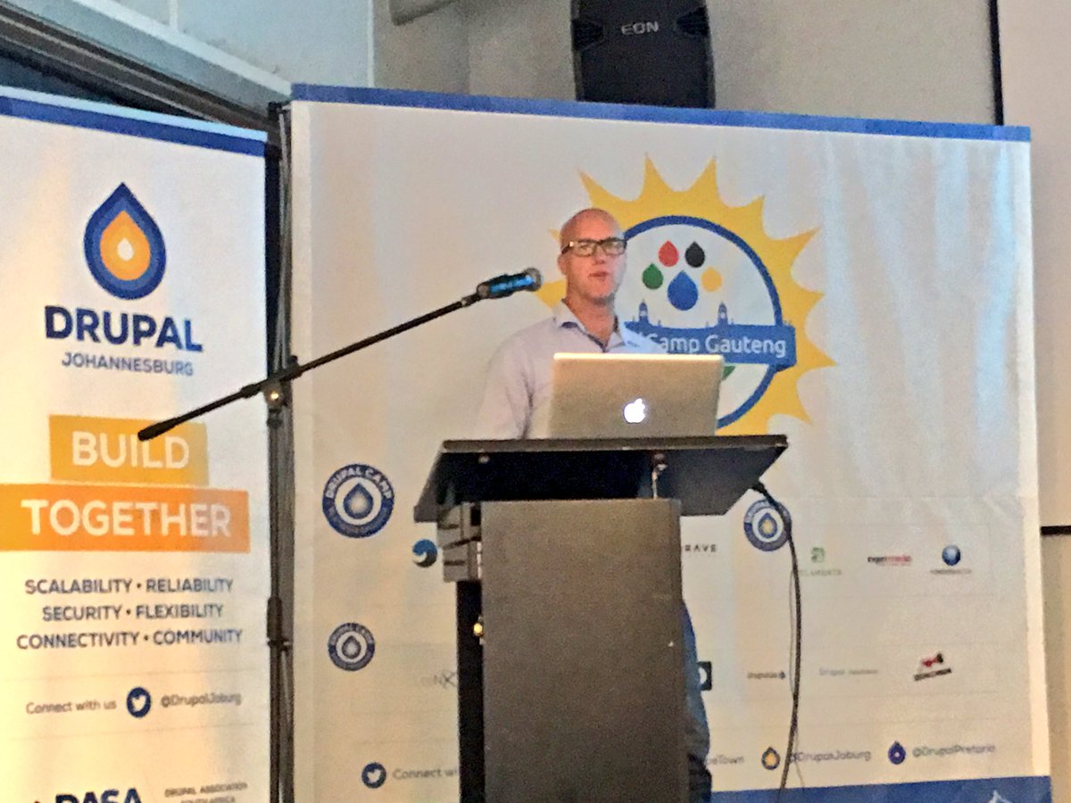 DrupalCapeTown's tweet image. Jakes Redelinghuys talking about launching the #DrupalAcademy & helping increase #Drupal skills in #SA. #DrupalCamp