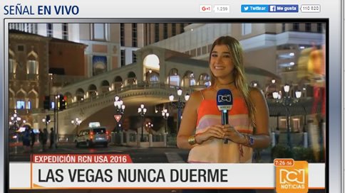 #ExpediciónRCN está en Las Vegas, la capital mundial del entretenimiento. Señal en vivo: bit.ly/12L5yRG