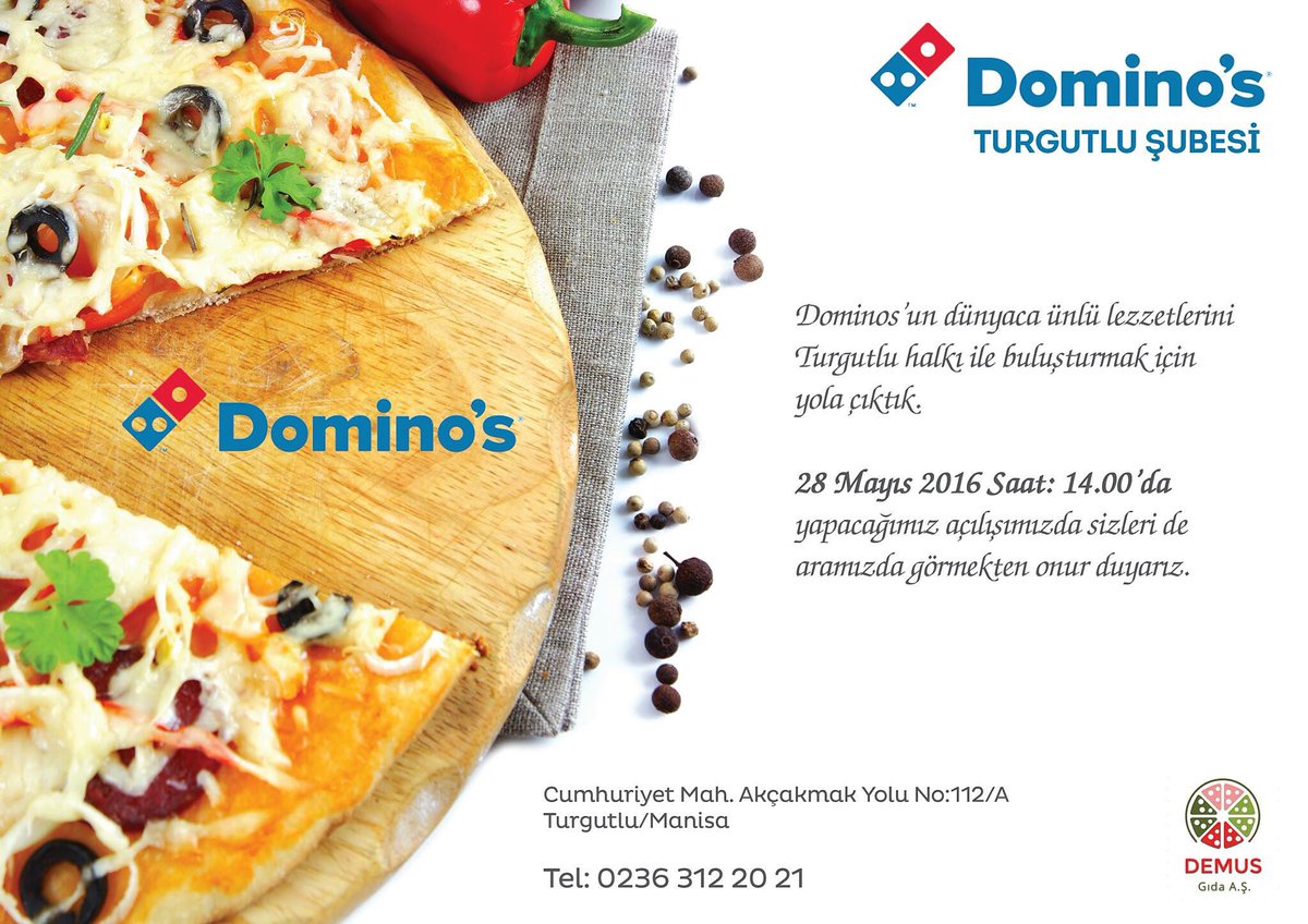 Domino�s Turgutlu (dominosturgutlu) Twitter