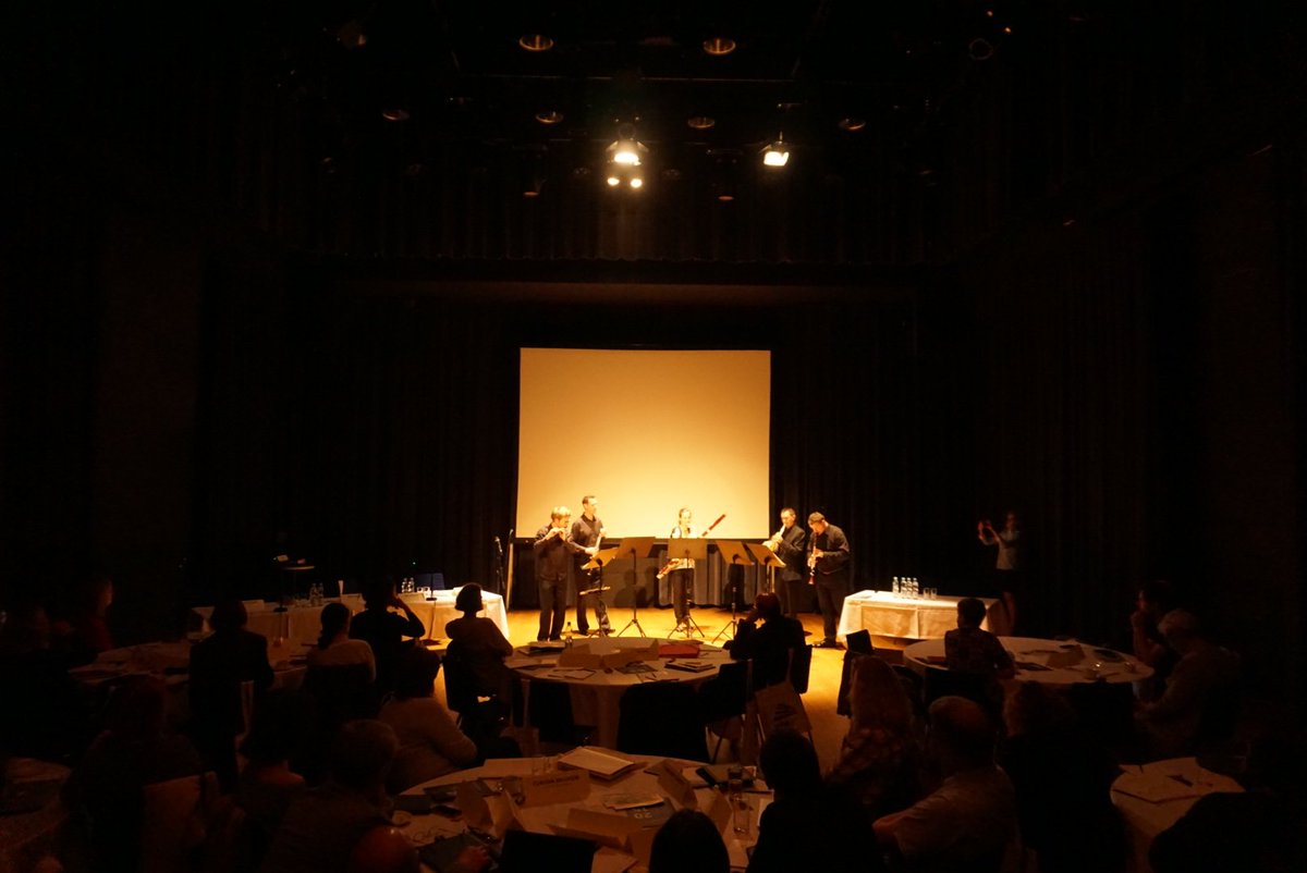 pearleurope's tweet photo. It's all about live performance!
A special performance by LutosAir Quintet #PearleConference https://t.co/rk67XrXqhY