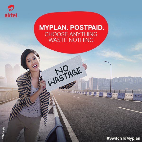 airtel India on Twitter "Stuck with a wasteful postpaid plan? Create