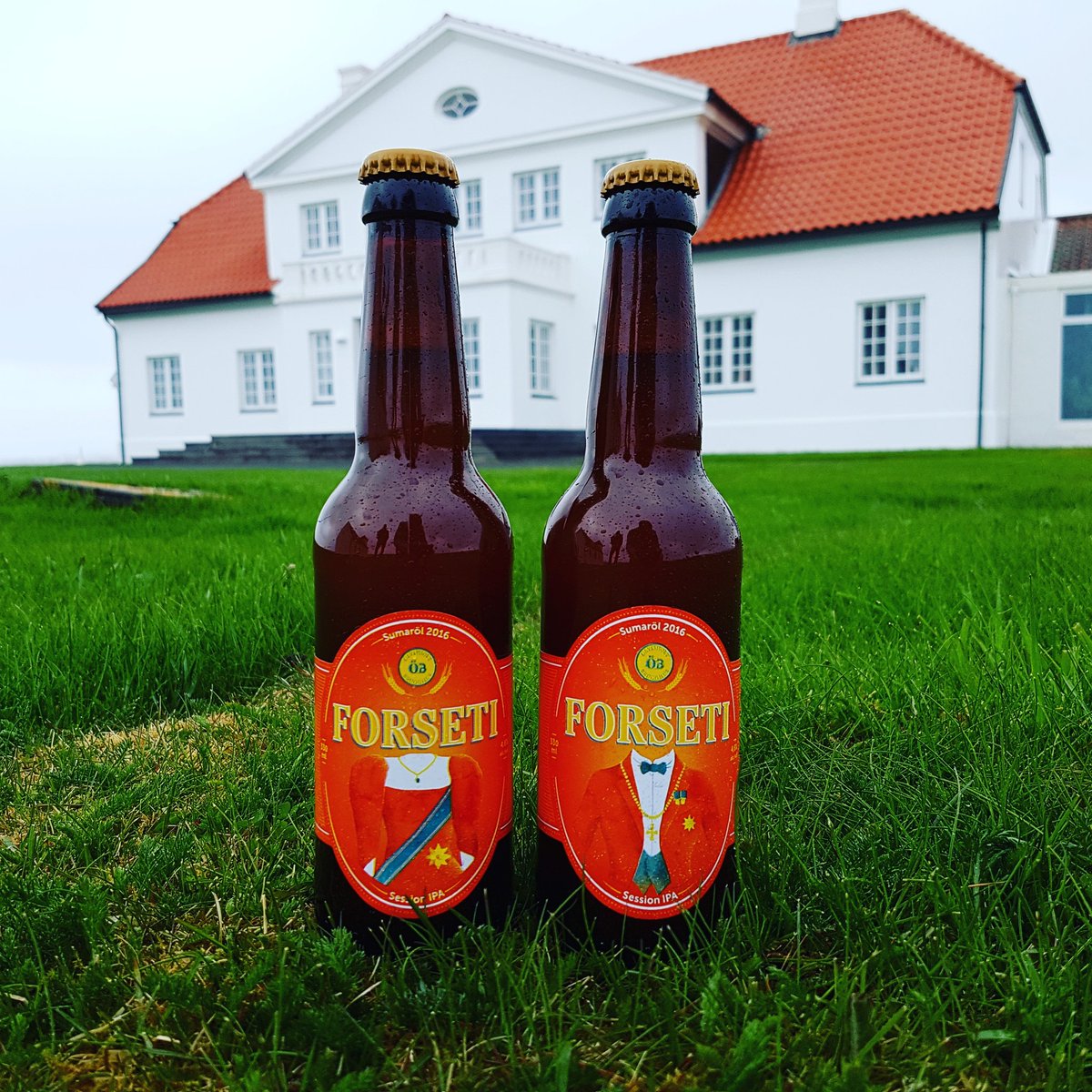 Yes, a new beer from Ölvisholt. This one is called Forseti or President. Cheers! #olvisholt
