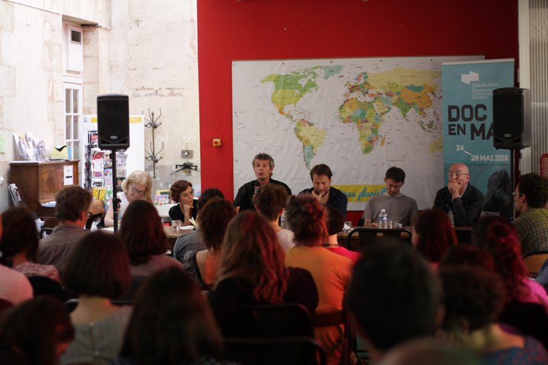 doc_en_mai's tweet photo. Table ronde : la #diffusion de la #création #documentaire 
#festival @doc_en_mai en partenariat avec @EclaAquitaine https://t.co/uwBGsiJatq
