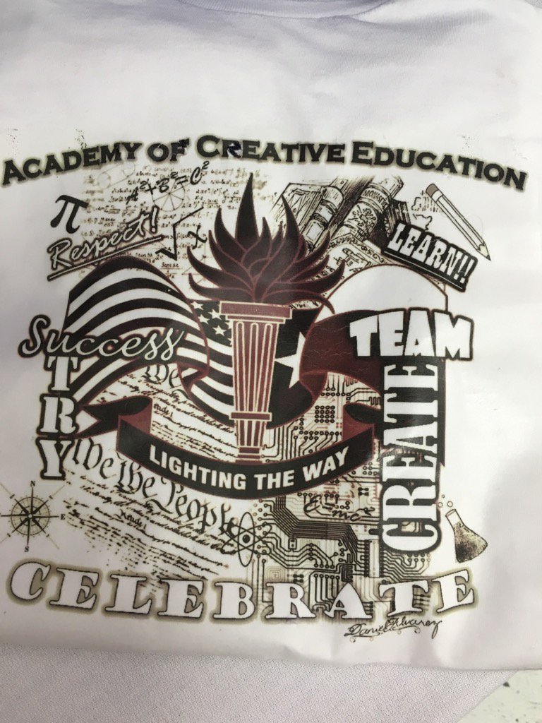 AggieMom715's tweet photo. Celebrating 25 Years!!  Academy of Creative Education Artist Daniel Alvarez https://t.co/XeY2FhUX9L