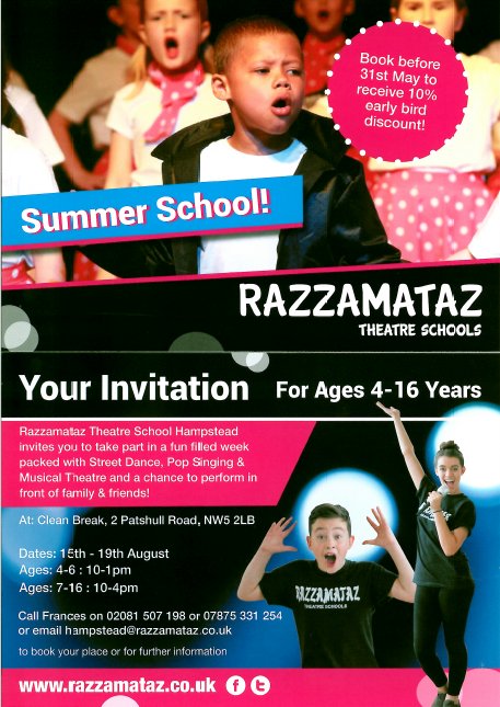 Razzamataz Hampstead tweet media