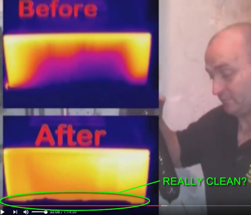 KamcoPF's tweet image. Before &amp;amp; after a system flush using only a magnetic filter. To get systems really clean, you need POWER #powerflush