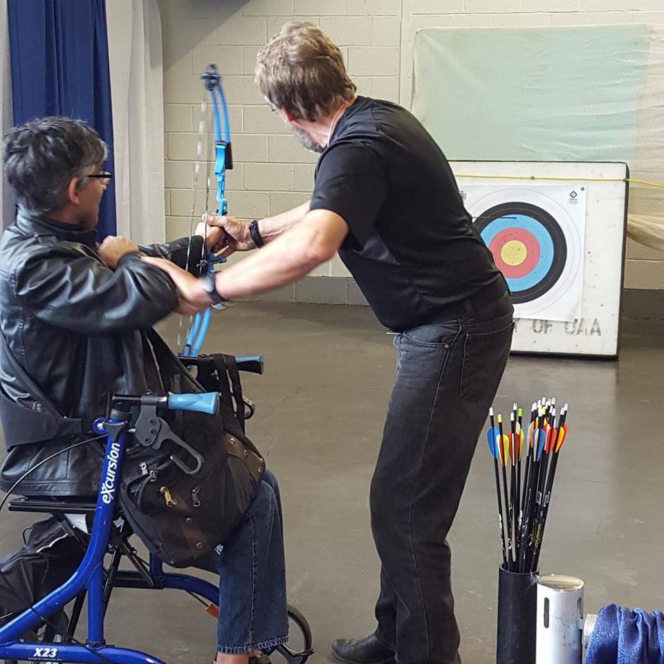 ExPlaceTO's tweet image. Come try out the Para Archery Range at @PIM_Toronto - booth #523 #PIM16