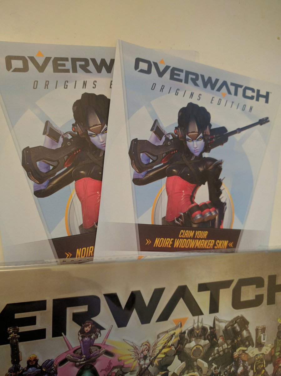 Lightstream's tweet image. The @PlayOverwatch giveaways continue. RT + Follow for your chance at Noire Widowmaker! Winners picked @ 6 PM CST