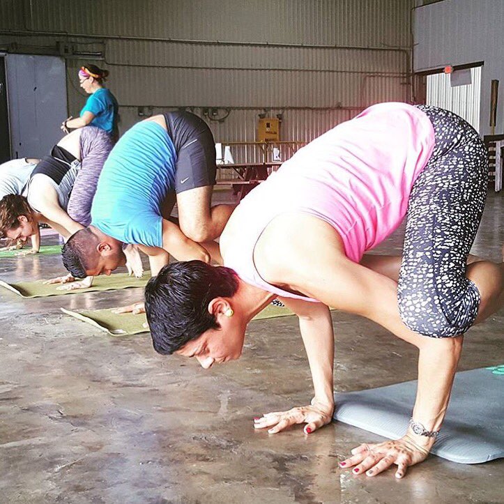 miamibrewingco's tweet photo. Come get bendy with us tomorrow morning for yoga at 11am! Enjoy a cold brew after your session! #miamibrewingco https://t.co/5B3arW9znD