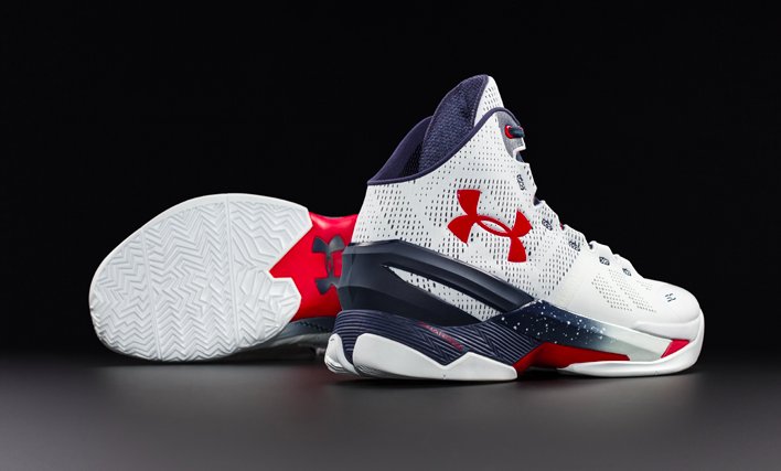 curry 2 red white and blue