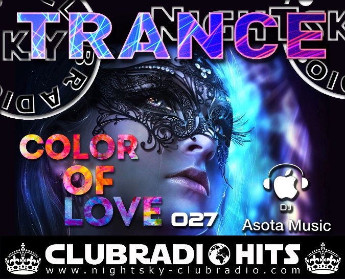 ...today  (9:09 P.M. / CET) over 2 hours a brand new Set by ASOTA MUSIC AUSTRIA on nightsky-clubradio.com