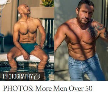 Ten more Men Over 50 from <a href="/tommy_and_alan/">tommy+alan photo</a> featured in <a href="/TheAdvocateMag/">The Advocate</a>!
advocate.com/photography/20…