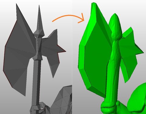 We carefully adjust each model structure to make sure you receive a strong, one of a kind #statuette #3dprint <a href="/indie/">Lesley Taylor</a>