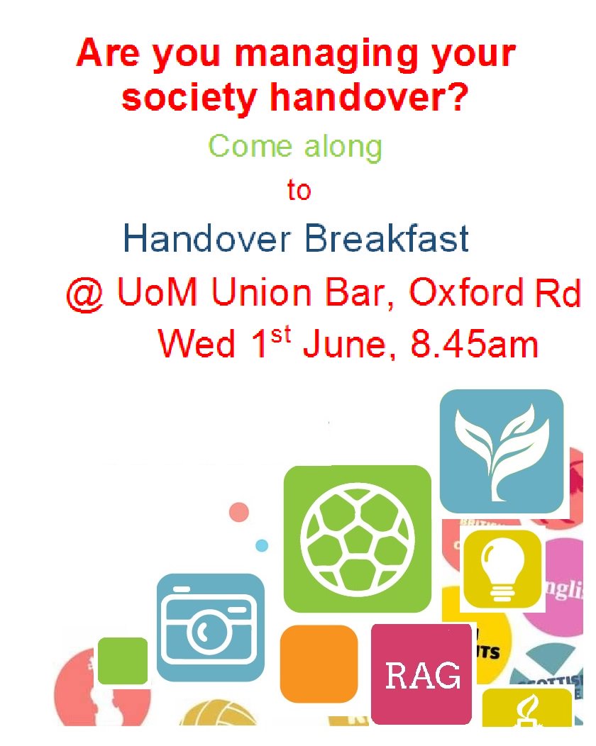 Join us bit.ly/1XCbgR6 for a breakfast <a href="/ManchesterSU/">University of Manchester Students’ Union</a> Bar for launch of our platform for clubs &amp; societies.