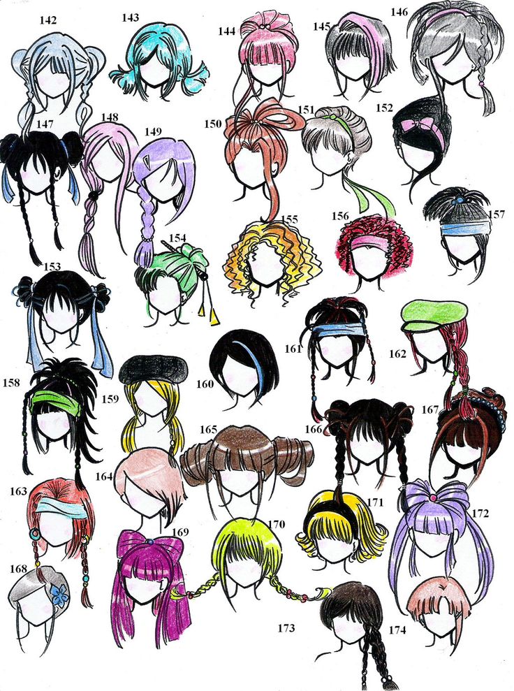 Art Photography on X: #Anime #Anime-Hair #Back-To-School #Hair-Styles  #Hairstyles #art  Back to School    / X