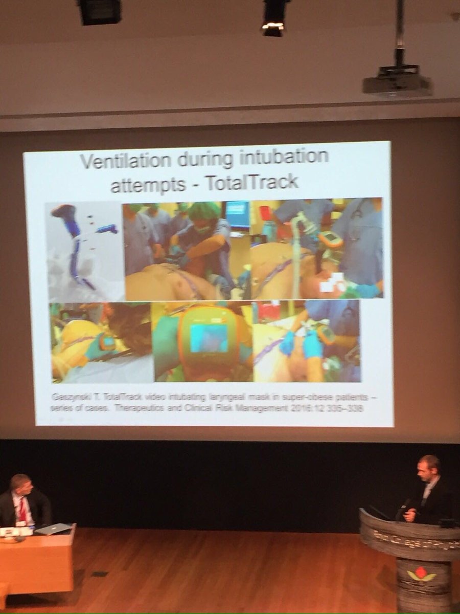 medcomflow's tweet photo. Nice talk Tomasz Gaszynski  about Airway Management in Obese Patients #Totaltrackvlm @P3Medical at @SOBAuk #London https://t.co/c8jcCHpLAj